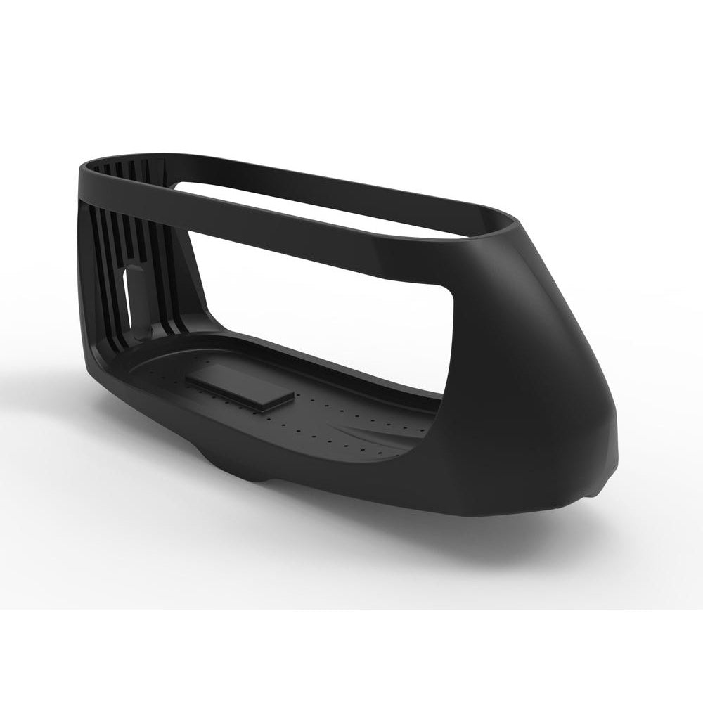 Wahoo Fitness KICKR CLIMB Base Adapter in black, angled front view
