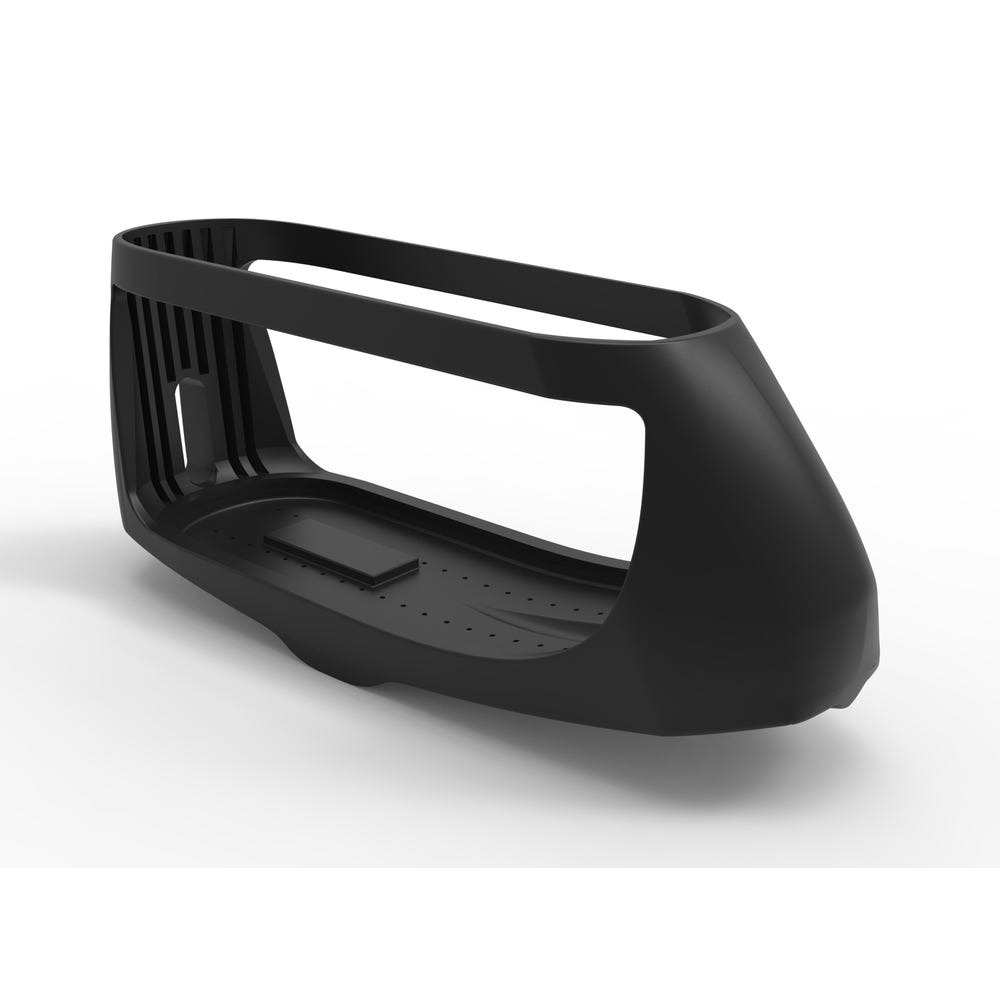 Wahoo Fitness KICKR CLIMB Base Adapter black, side perspective view showing full frame