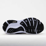 Brooks Ghost 18 running shoe in black and grey with white midsole and outsole details