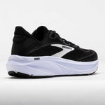 Brooks Ghost 18 running shoe in black with white midsole and Brooks branding