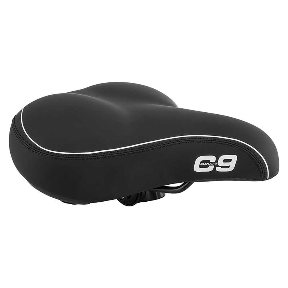 Cloud-9 C9 Cruiser Select soft touch vinyl black bicycle saddle seat