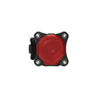 Lezyne Zecto² Drive Max 400 Rear bike light with red circular lens on black mount