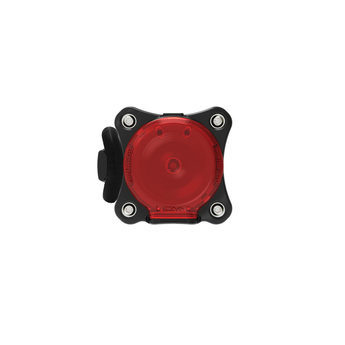 Lezyne Zecto² Drive Max 400 Rear bike light with red circular lens on black mount