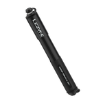 Lezyne Grip Drive HV-S black bicycle pump with textured grip handle