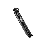 Lezyne Pocket Drive black mini bicycle pump with textured grip