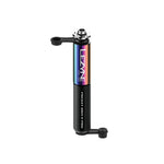 Lezyne Pocket Drive Pro HV pump with metallic rainbow finish and black grip