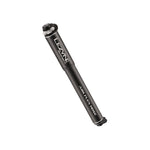 Lezyne Road Drive bicycle pump in black with professional studio lighting