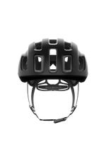 POC Ventral Air MIPS cycling helmet in black with ventilation holes and straps