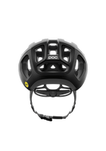 POC Ventral Air MIPS cycling helmet in matte black with ventilation holes
