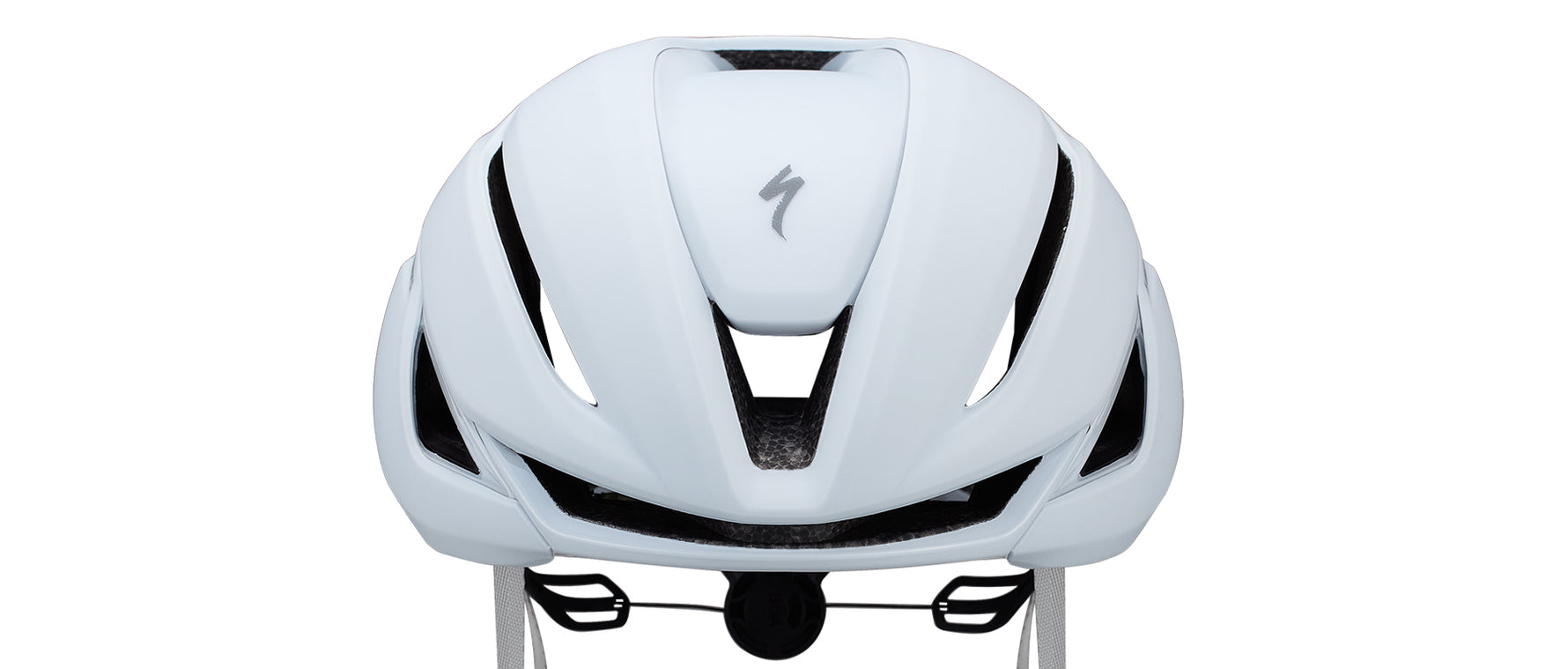 Specialized S-Works Evade 4 aerodynamic cycling helmet in matte white finish