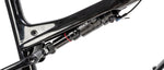 Close-up detail of RockShox SID LUX Select+ rear shock on Specialized Epic 9 carbon frame