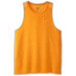 Brooks Atmosphere Singlet Men's 2.0 running tank top in Marigold Sun Glow orange