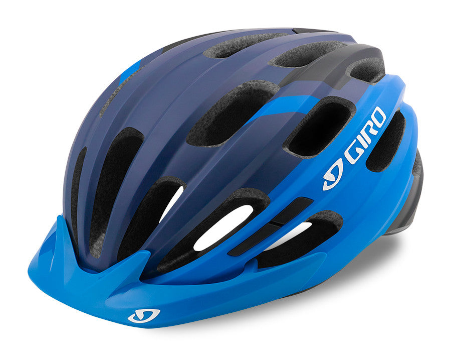 Giro Register MIPS cycling helmet in matte blue and navy blue gradient colorway