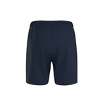 Brooks Moment 5-inch men's running shorts in navy blue, back view