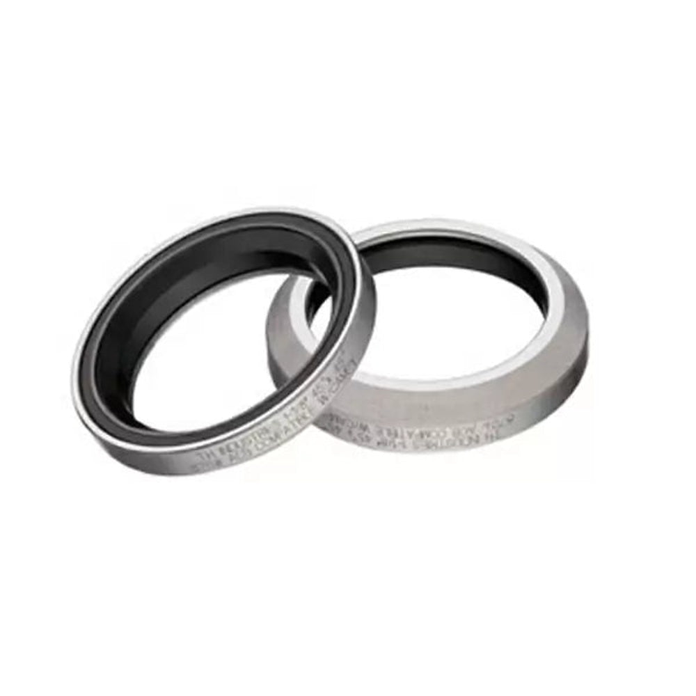 FSA MR121 headset bearings 45x45 degree 1-1/8 inch silver pair