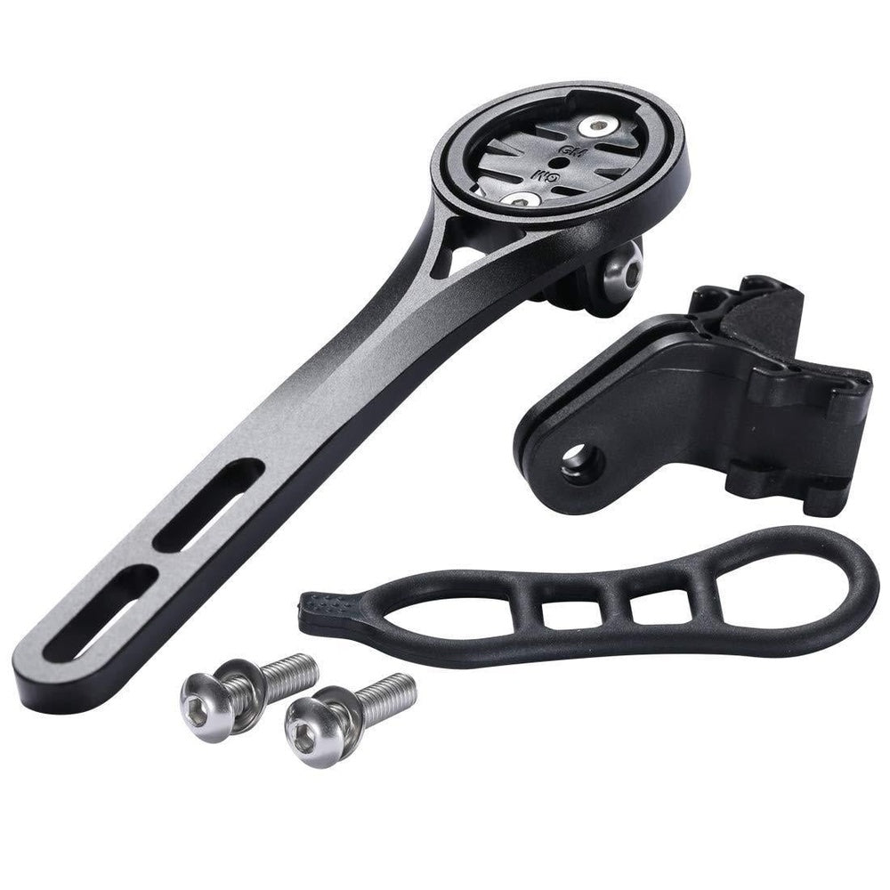 Dymoece bicycle computer light adapter mount with screws and rubber strap accessories