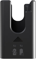Shimano EC-DN100A battery charger in black with charging indicator icons on front