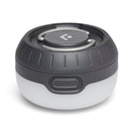 Black Diamond Moji lantern with dark gray top and white LED light base