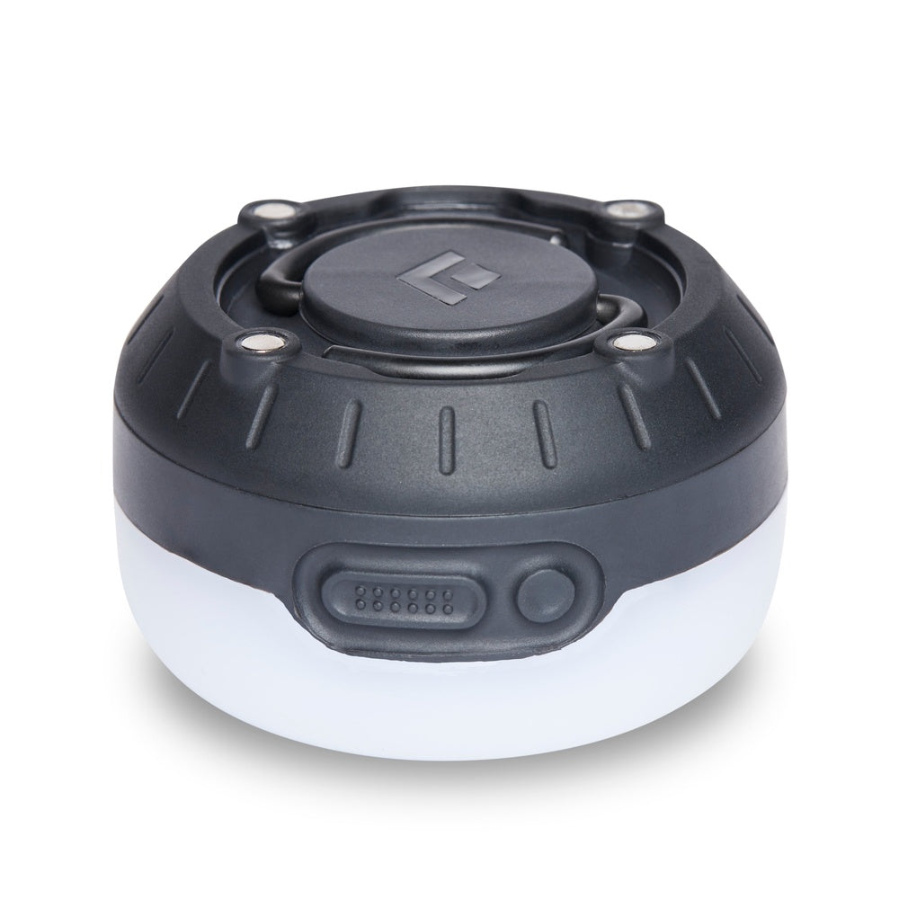 Black Diamond Moji R+ rechargeable lantern in dark gray with white light base