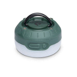 Black Diamond Moji R+ rechargeable camping lantern in dark green with white LED base