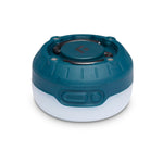 Black Diamond Moji R+ rechargeable lantern in teal blue color with white LED base