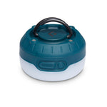 Black Diamond Moji+ camping lantern in teal with white light base and black handle