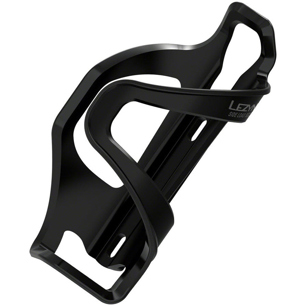 Lezyne Flow Cage SL black bicycle water bottle cage with side-load design