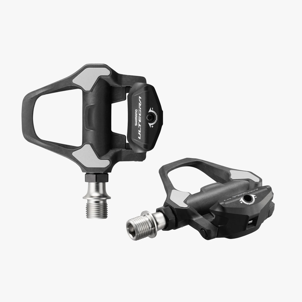 Shimano Ultegra PD-R8200 SPD-SL road pedals pair shown on white background