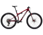 Specialized S-Works Epic 9 mountain bike in red and white finish