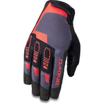 Dakine Cross X Men's full-finger glove in midnight blue, red, and black