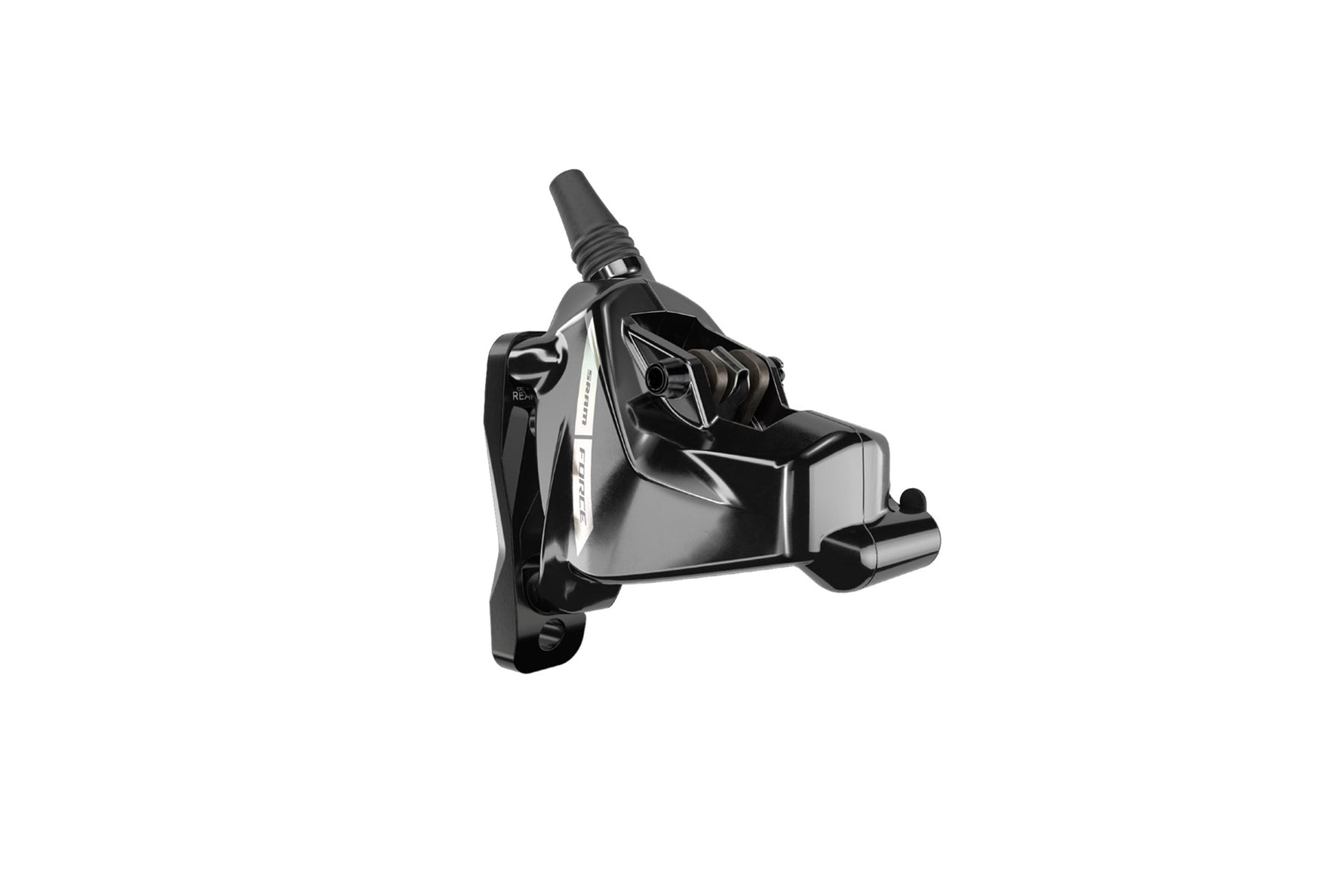 SRAM Force AXS hydraulic disc brake and shift lever in black finish