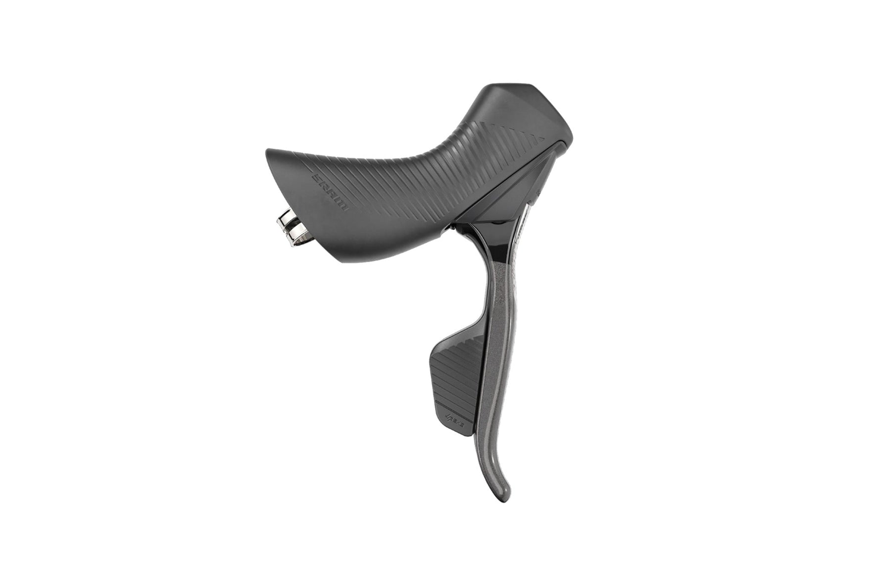 SRAM Force AXS hydraulic disc brake shifter lever in dark grey finish