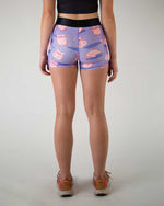 Chicknlegs Women's Piggies 3" Compression Shorts - XS