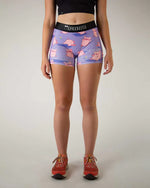 Chicknlegs Women's Piggies 3" Compression Shorts - M