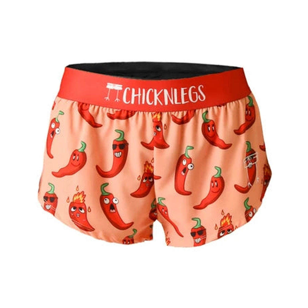 Chicknlegs Women's Chase Pack Chilis 1.5" Split Shorts - XS