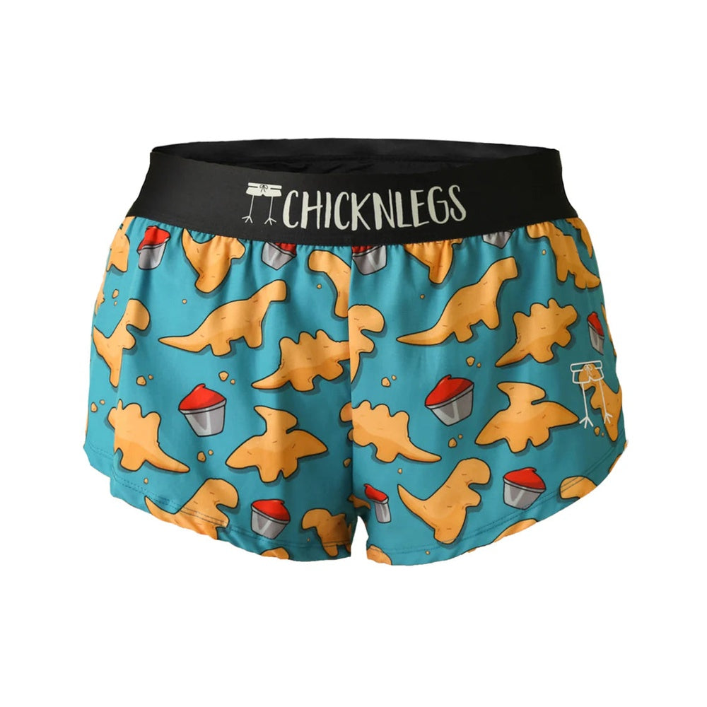 Chicknlegs Women's Nuggets 1.5" Split Shorts - S