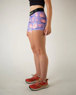 Chicknlegs Women's Piggies 3" Compression Shorts - XS