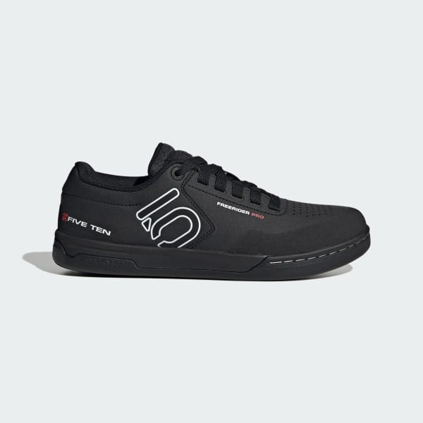 Five Ten Freerider Pro MTB shoes in black with white accents