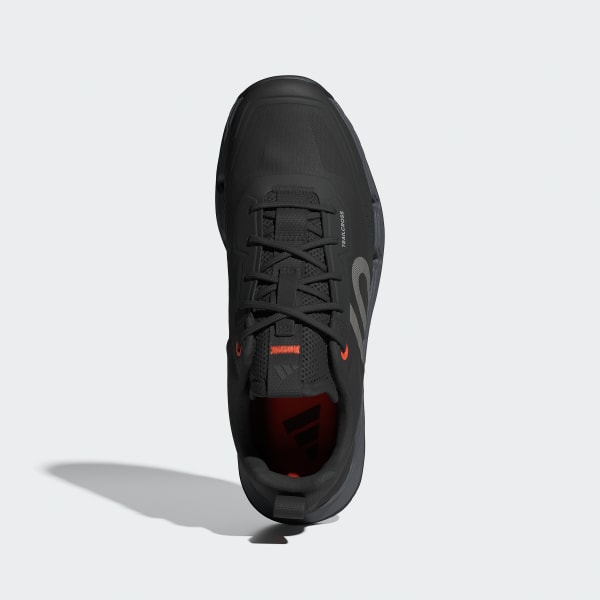 Five Ten Trailcross LT men's shoe in grey and black with coral accents