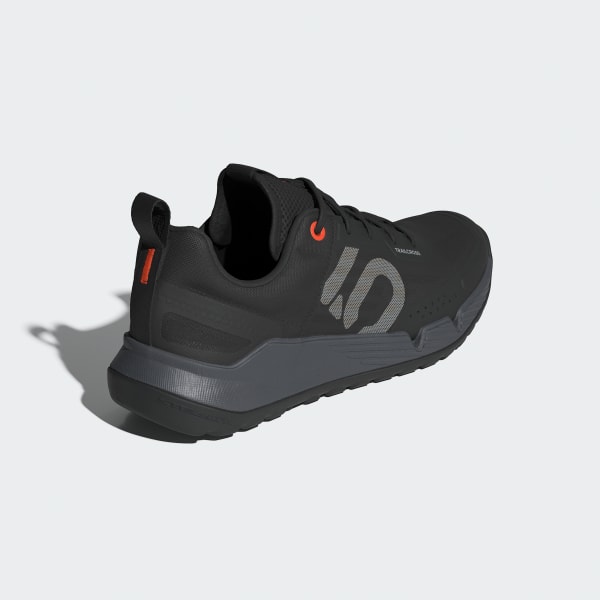 Five Ten Trailcross LT men's shoe in dark grey and black with orange details