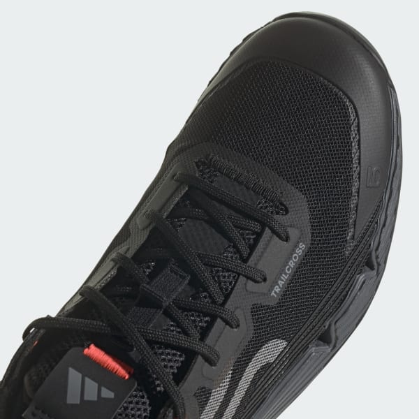 Five Ten Trailcross LT men's mountain bike shoe in black with red accents