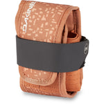 Dakine Gripper Sierra Fossil wrist guard in coral orange with fossil pattern