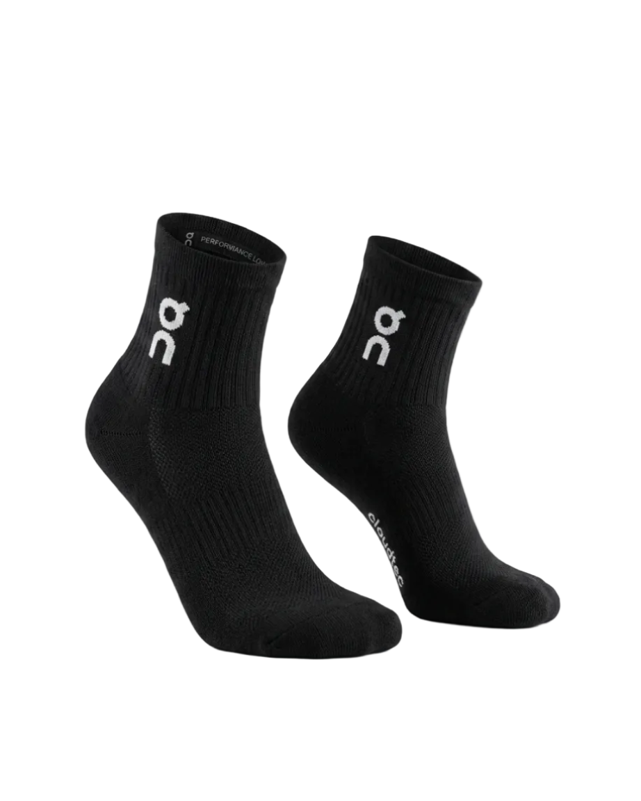 On  Logo Sock Mid 3P U