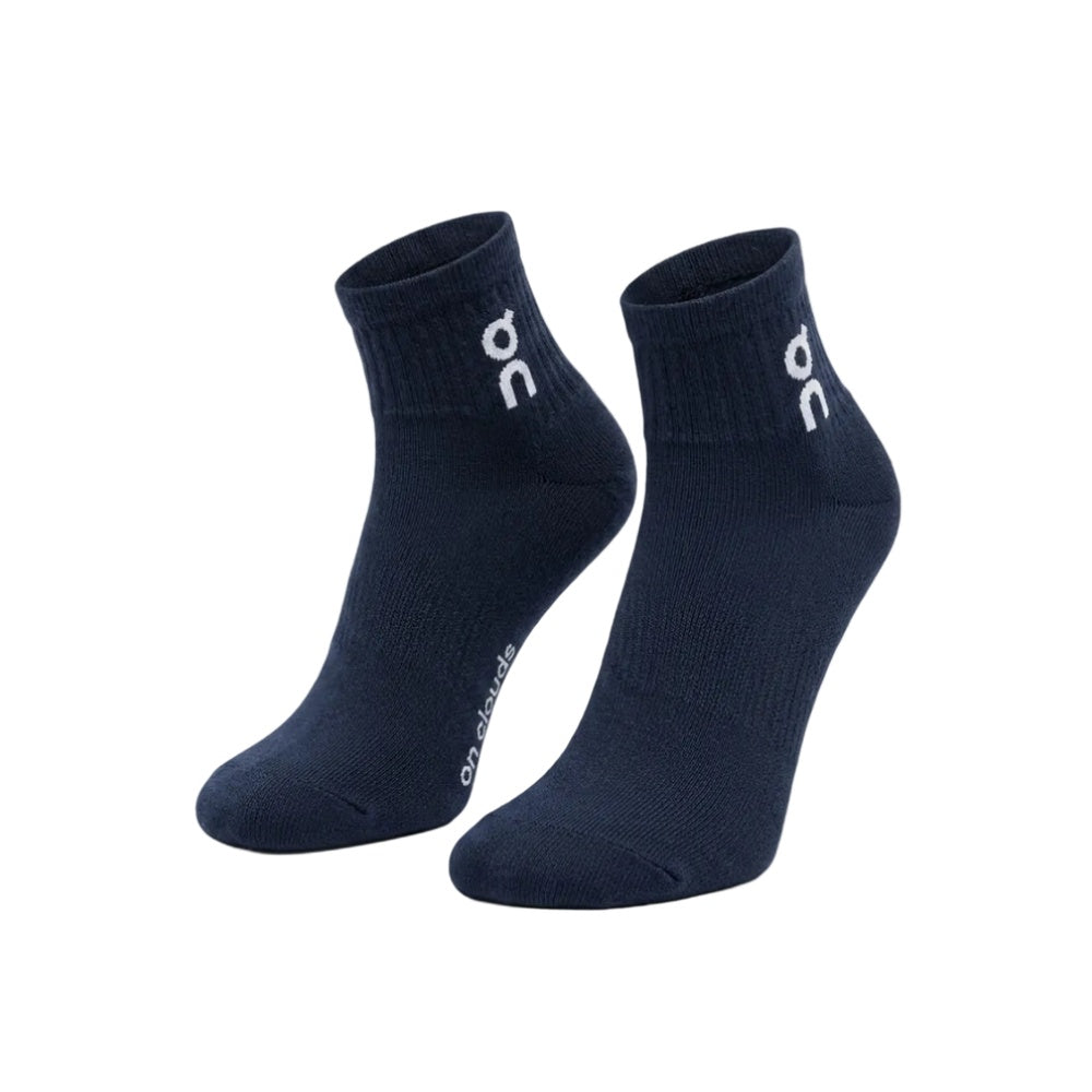 On  Logo Sock Mid 3P U