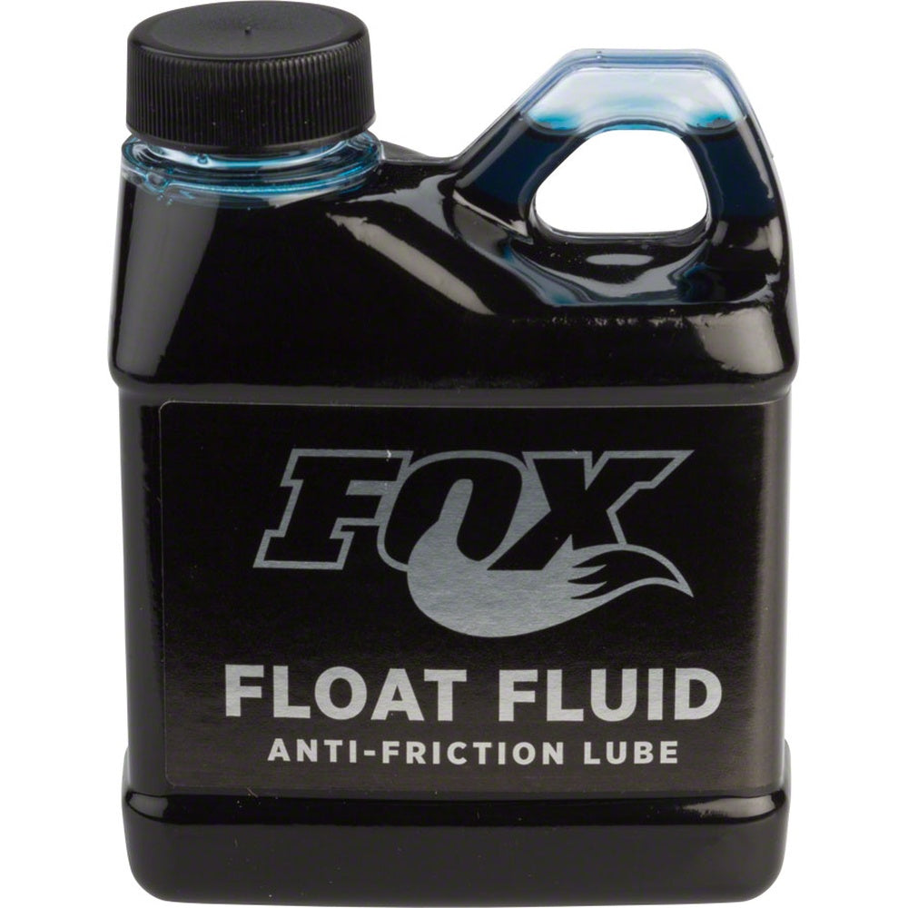 FOX Float Fluid Anti-Friction Lube in black 16oz bottle with handle