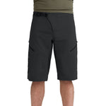 Dakine Vectra black mountain bike shorts with belt and ventilation holes