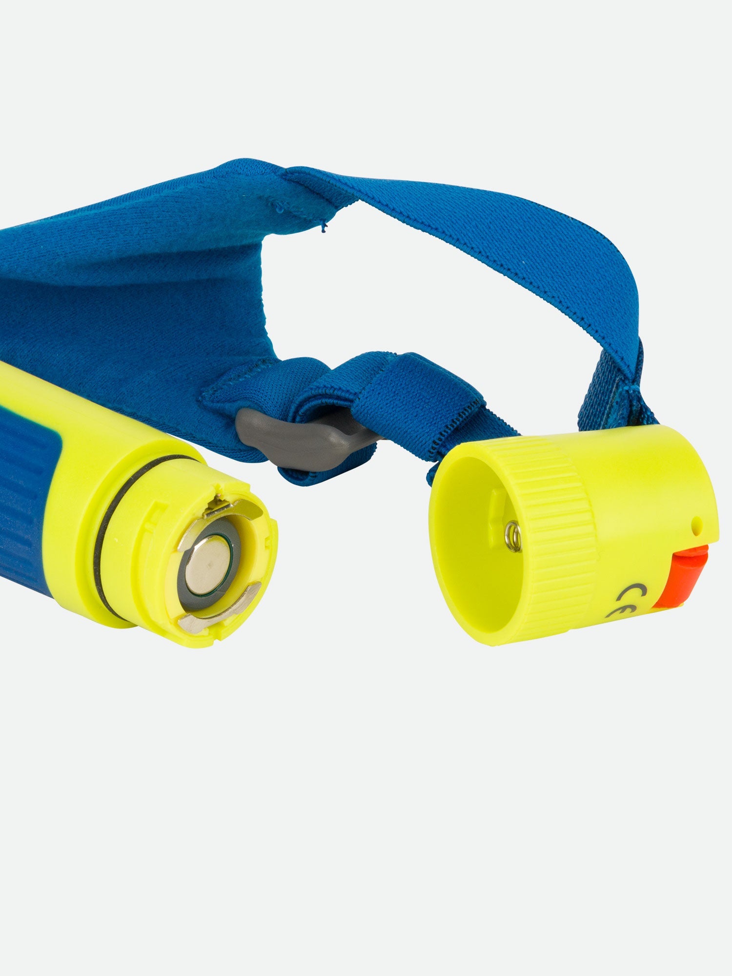 Nathan Polaris 200 R runner's hand torch in safety yellow and blue