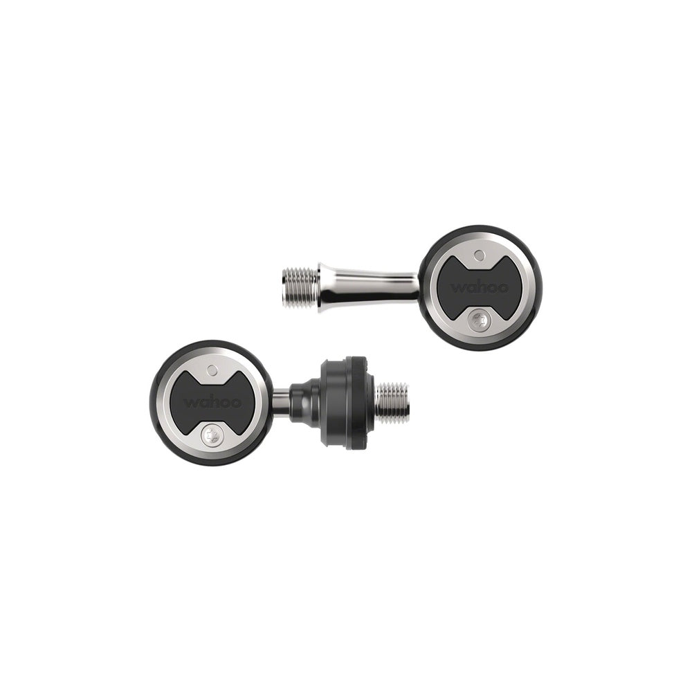 Wahoo Speedplay Power single-sided power pedals shown as a pair on white background