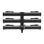 Kuat Piston Pro hitch mount bike rack in black with expandable design