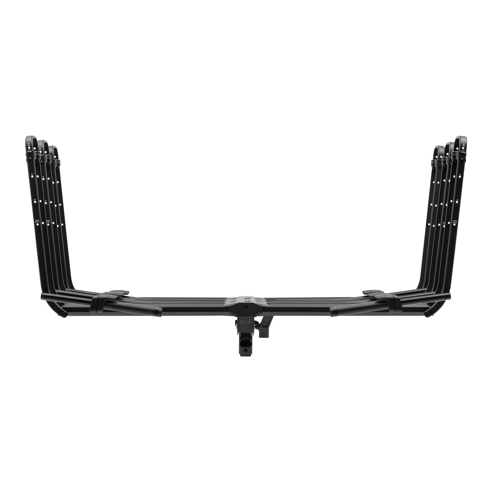 KUAT Piston Pro Add-On bike rack extension in black with vertical bike holders